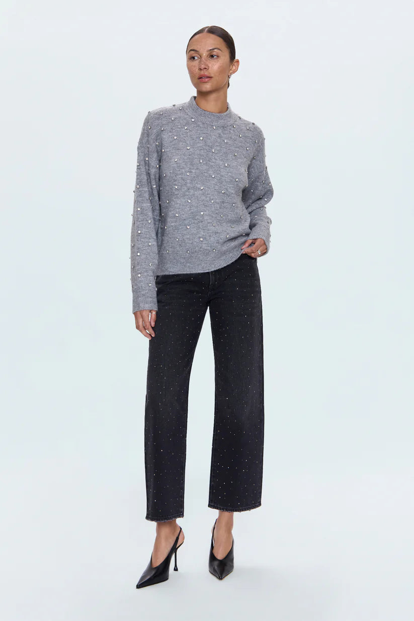 AURA RELAXED CREW NECK SWEATER