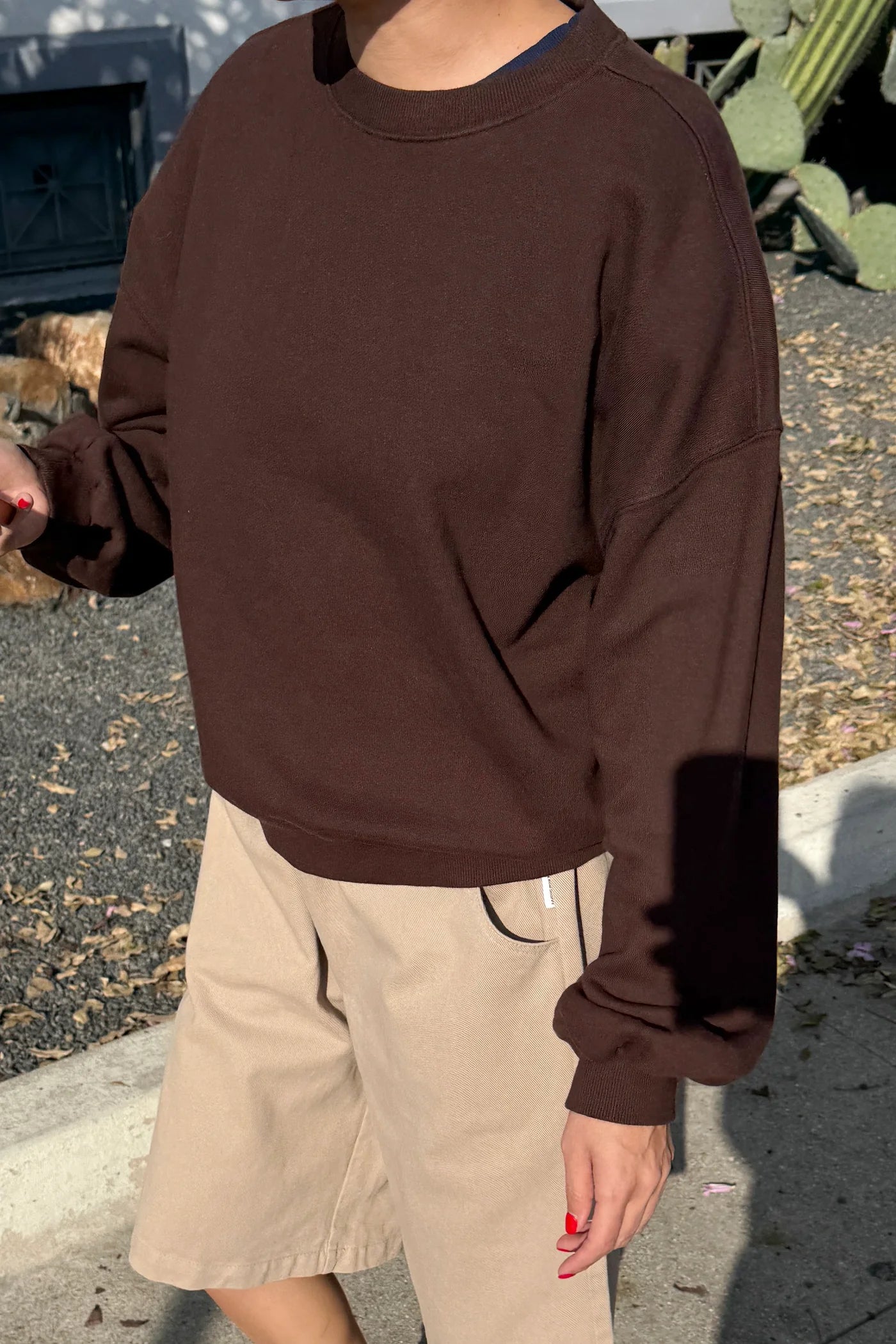 FRENCH TERRY CORE SWEATSHIRT