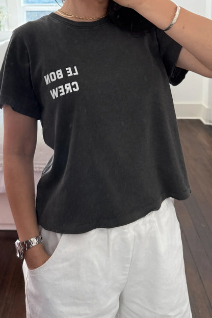 DARLING TEE WITH LE BON CREW