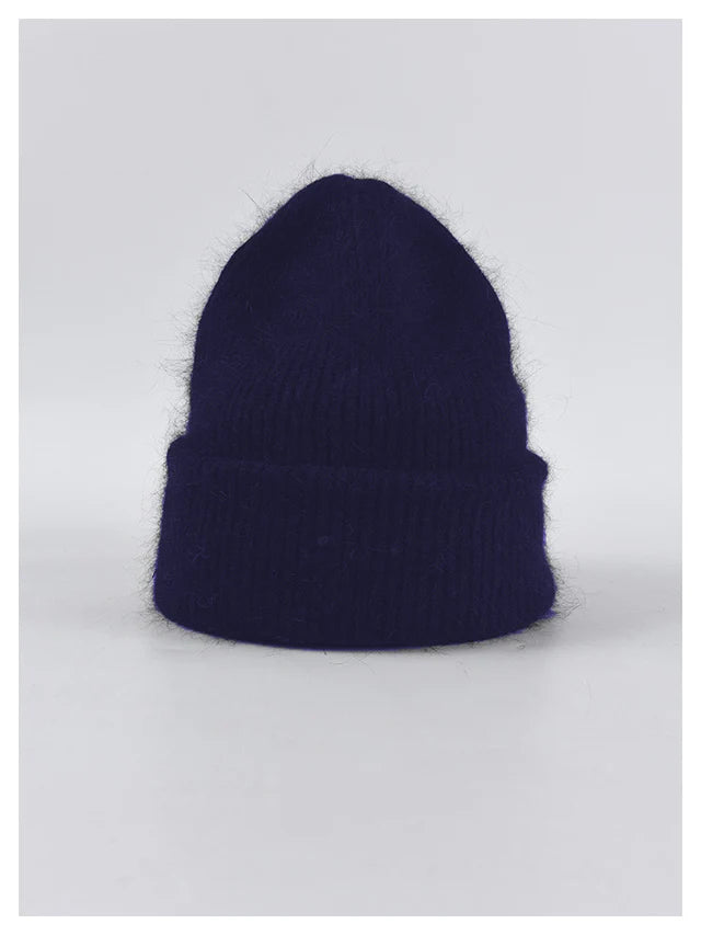 ANGORA BEANIE HAT