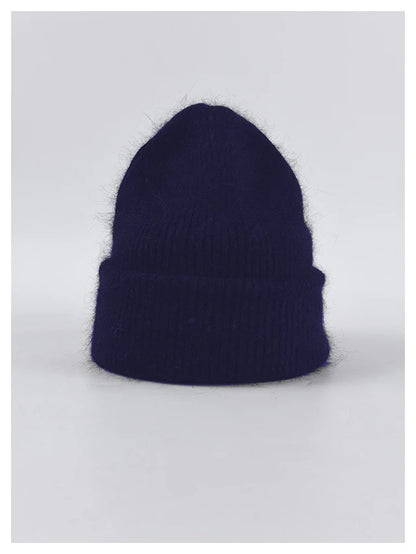 ANGORA BEANIE HAT