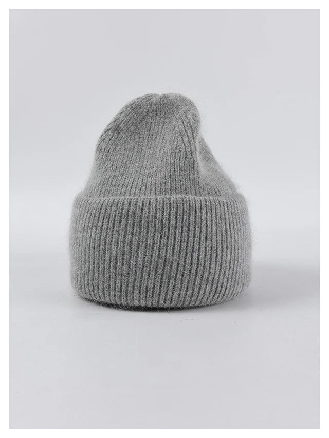 ANGORA BEANIE HAT