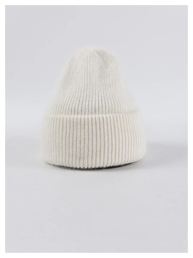 ANGORA BEANIE HAT