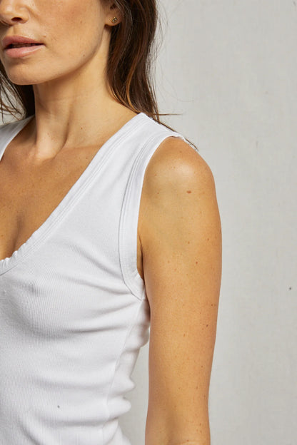 JORDAN RIBBED TANK