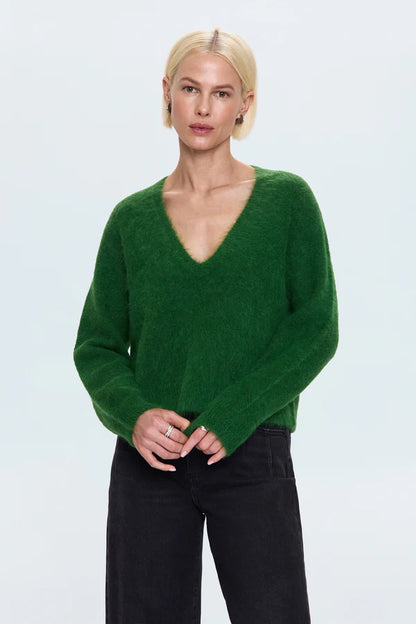 KIT V-NECK LONG SLEEVE SWEATER