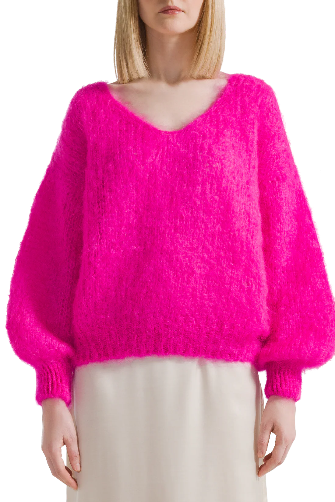 MILANA LS MOHAIR KNIT
