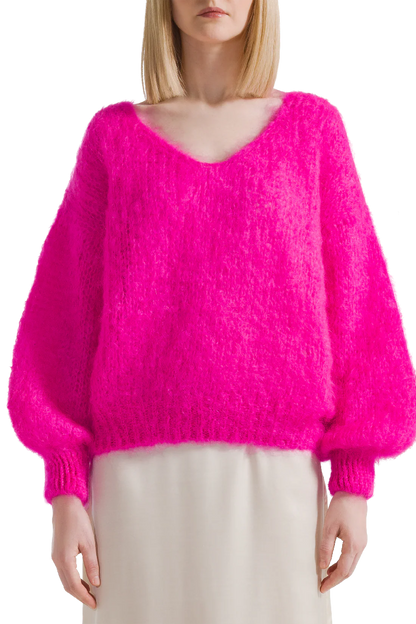 MILANA LS MOHAIR KNIT