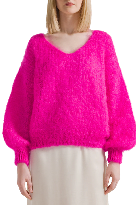 MILANA LS MOHAIR KNIT