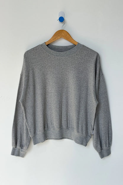 POINTELLE CORE SWEATSHIRT