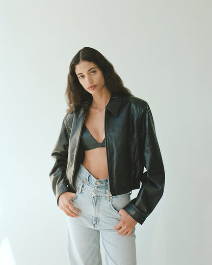 ESSIE RECYCLED CROPPED JACKET