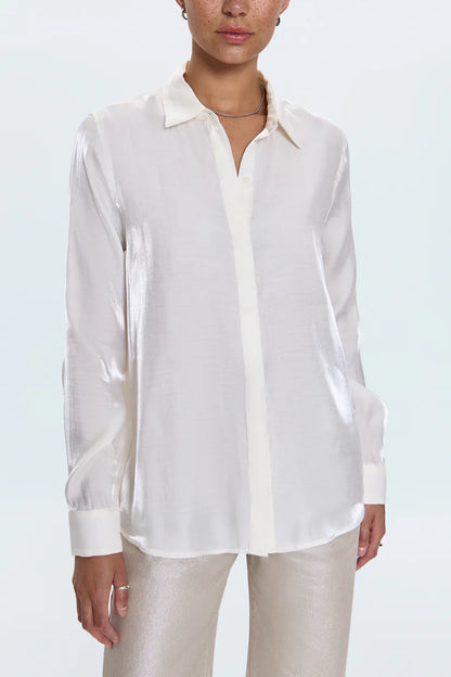 TILDA LONG SLEEVE BUTTON UP