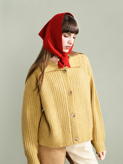 CASHMERE TRIANGLE SCARF