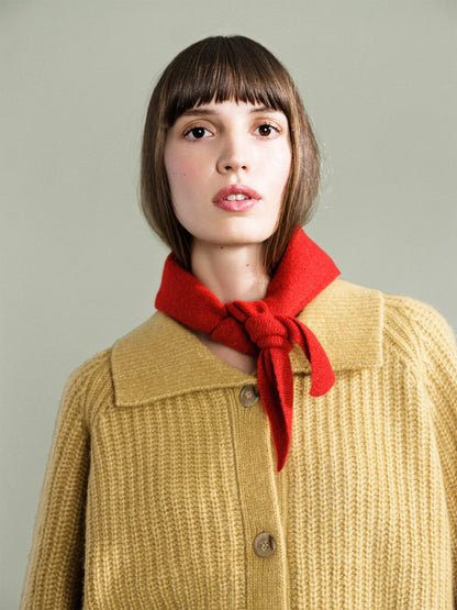 CASHMERE TRIANGLE SCARF